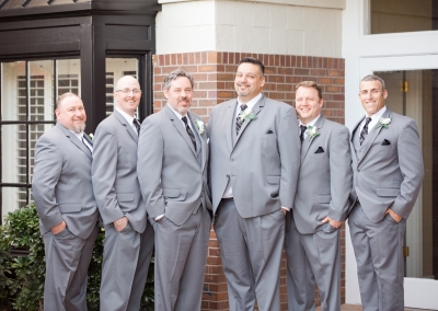 Villa Tuscana Reception Hall event showing groomsmen