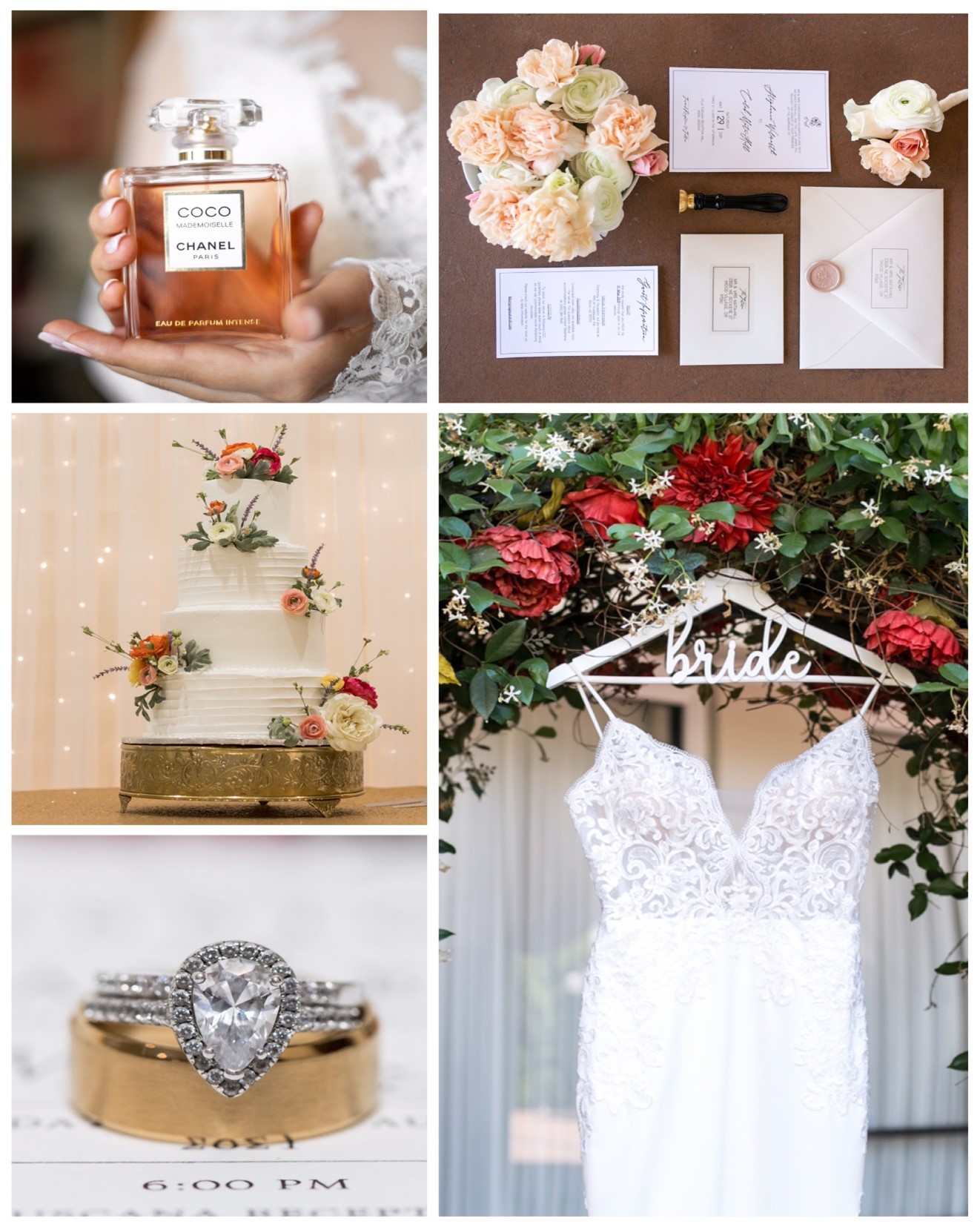 Villa Tuscana Reception Hall in mesa showing wedding photos